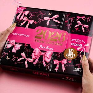 Pink Bows 2026 Year Gift Box